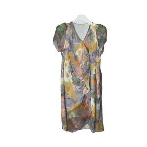 Dazy Floral Wrap Dress